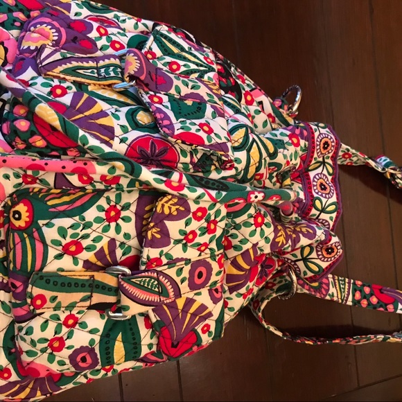 Vera Bradley Tote Bucket Bag - Picture 4 of 7